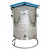 Chaudière à cire inox vapeur 10 cadres Dadant corps 82 L Thomas